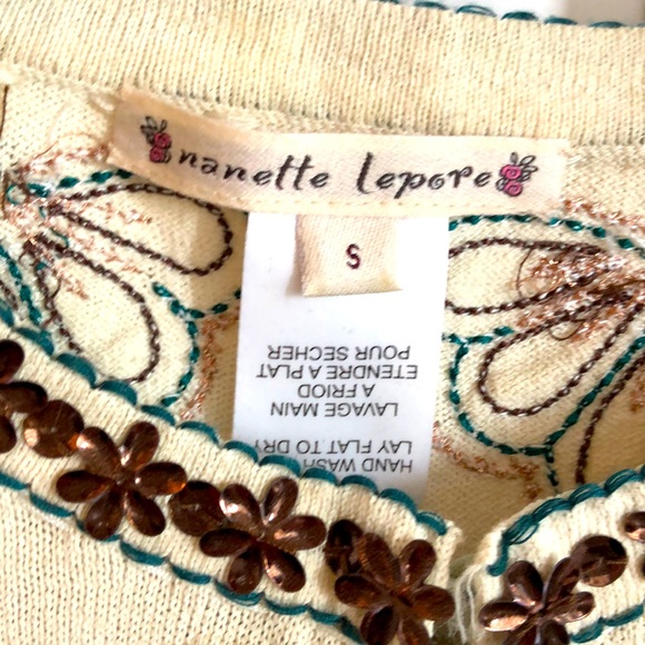 ✨HOST PICK✨Nanette Lepore delicate bolero/shrug - Picture 3 of 7